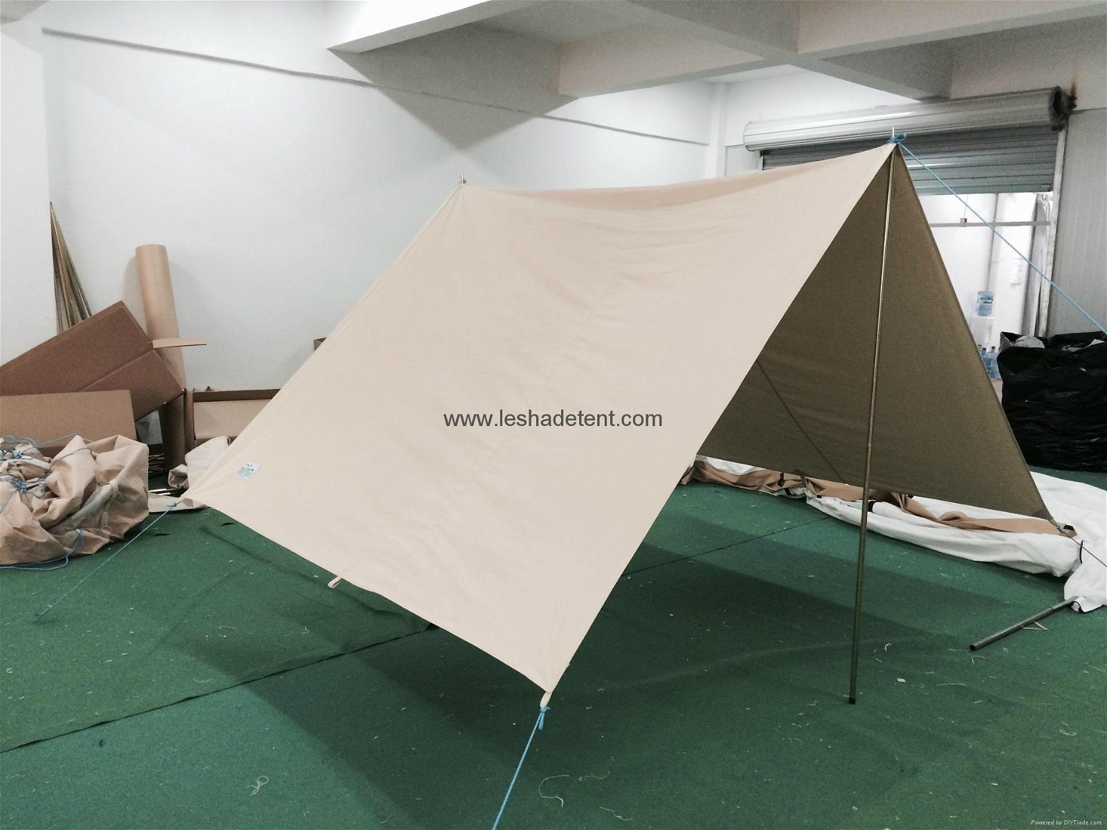 5m bell tent with fly tent 3