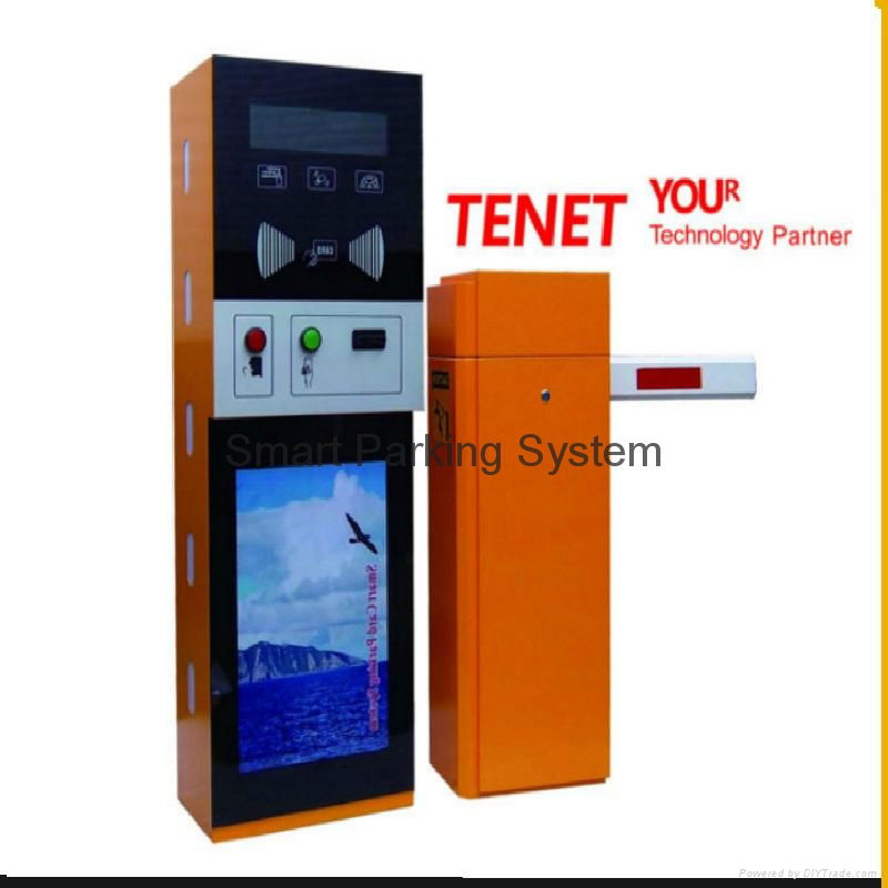 Extrance and Exit automatic ticket dispenser Parking Management System 2