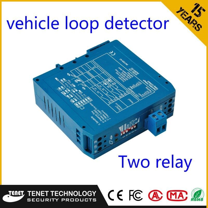 Parking Lot Sensor Vehicle Loop Detector With Two Replays 2