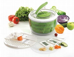 Latest plastic Salad Spinner with stopper system for kitchen