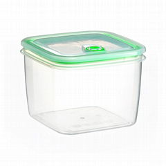 4pcs square airtight food storage