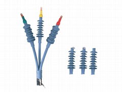 10KV硅橡膠冷縮終端頭