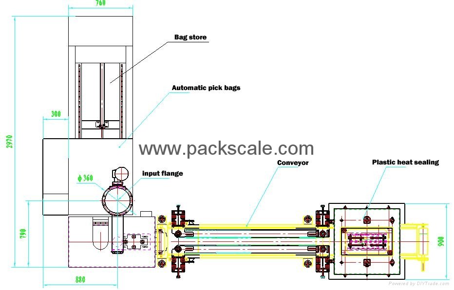 automatic small bag packing machine 2