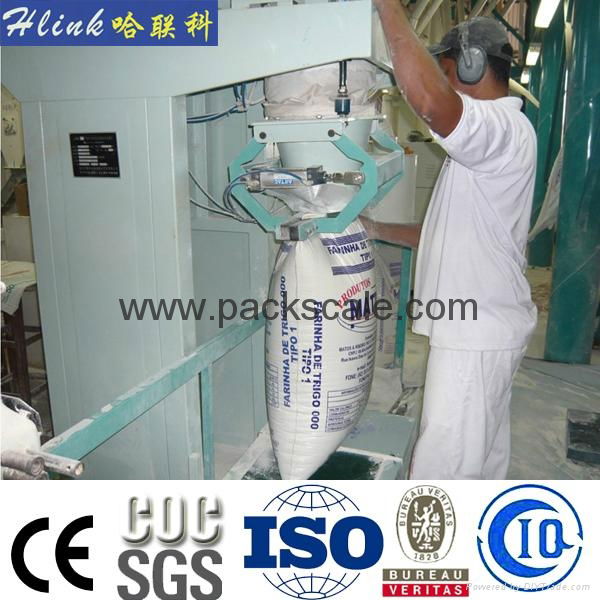 25kg Semi automatic flour packing machine 3