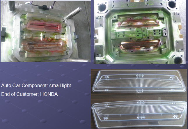 Auto Car Parts Light Mould  Nissan Injection Molding Parts