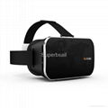 VR Park Headset Plastic VR box Virtual Reality 3D Glasses with bluetooth gamepad