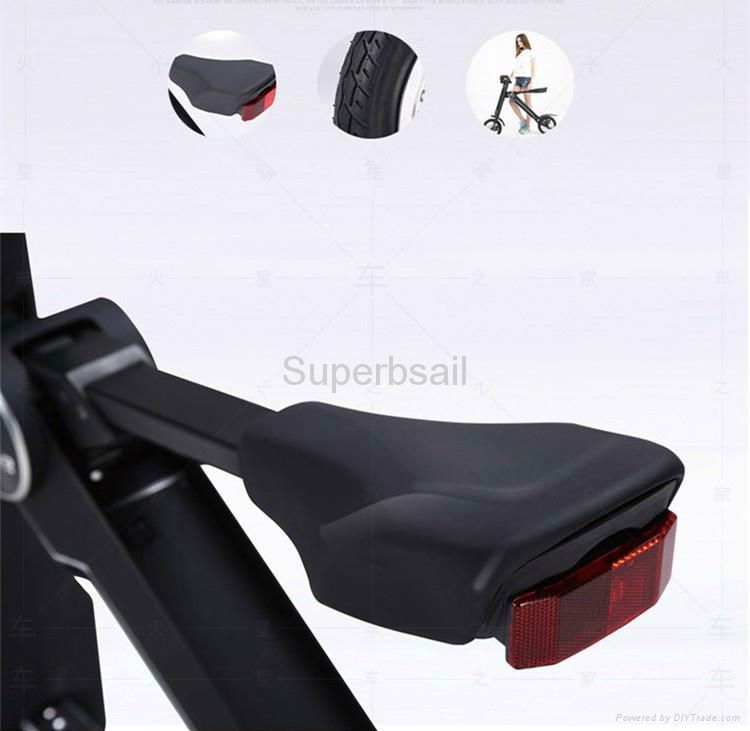 Folding Electric Scooter 20KMH Max Speed 8.8AH 35-45 KM Running Range 3