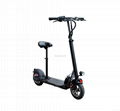 10.4Ah Li-ion Battery Folding Electric Scooter and Adult Kick Scooter with Seat