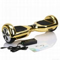 Metallic 2 Wheel Electric Scooter Smart