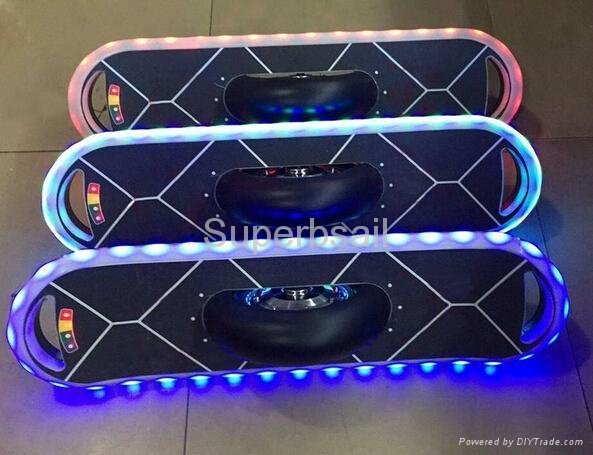 E wheel Scooter Electric Skateboard One Wheel with Bluetooth and LED flash light 5