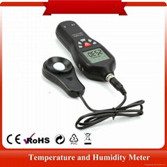 Handheld Lux light meter for LED light with 200000 points memory Made in China