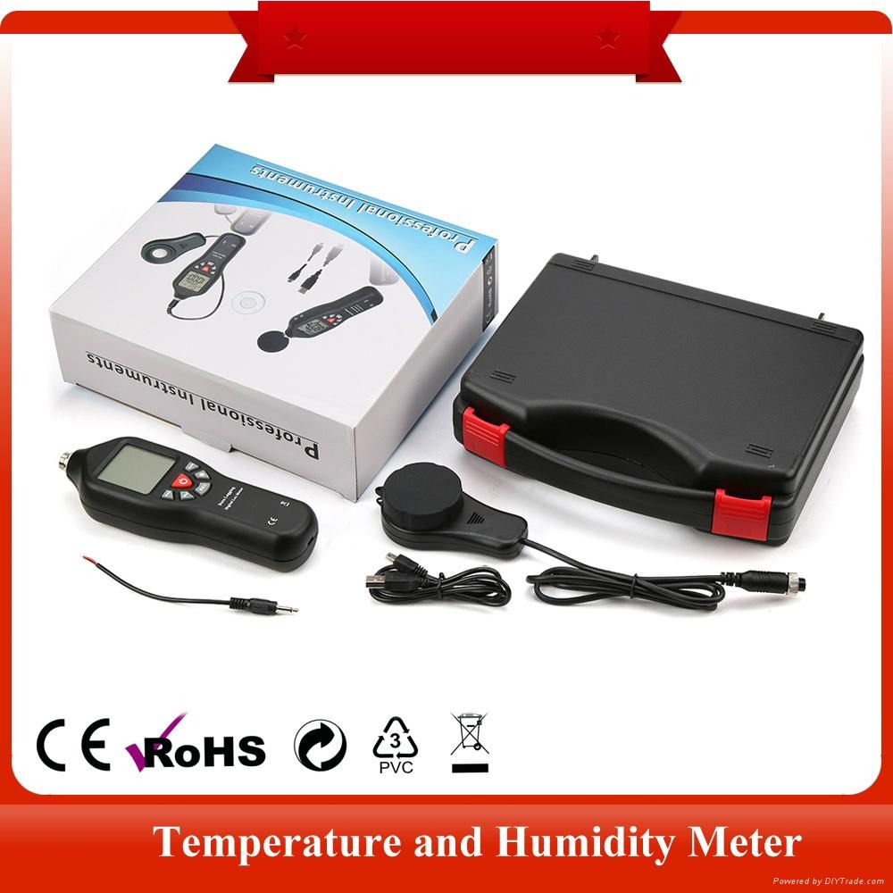 Handheld Lux light meter for LED light with 200000 points memory Made in China 2