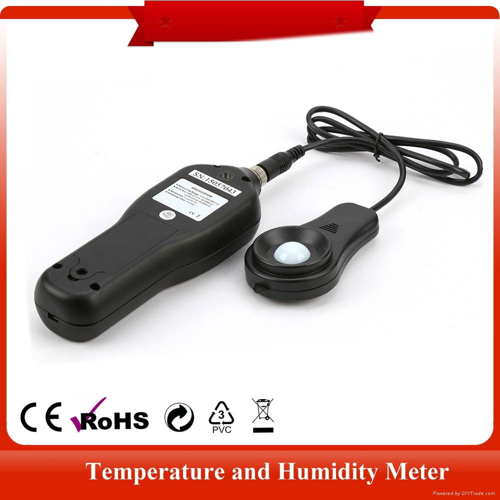 Handheld Lux light meter for LED light with 200000 points memory Made in China 5