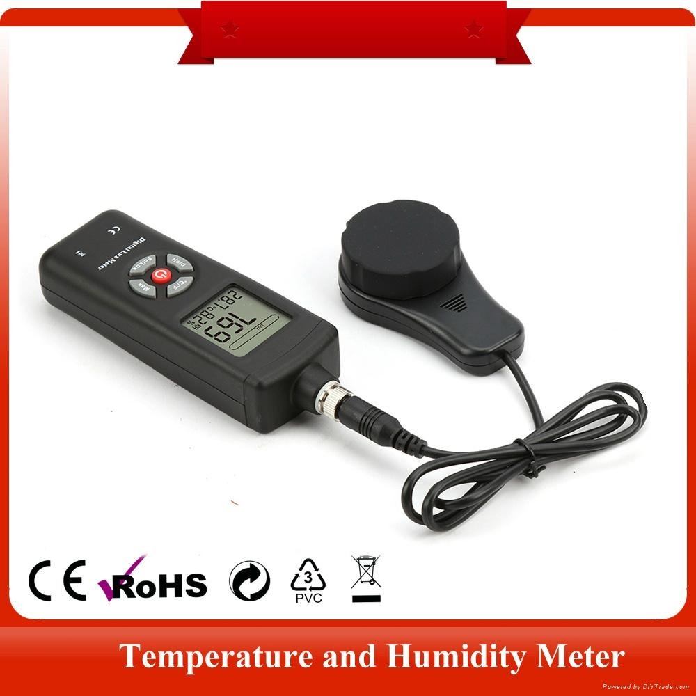 3-in-1 High quality Digital lux meter price with temperature and humidity TL-601 2