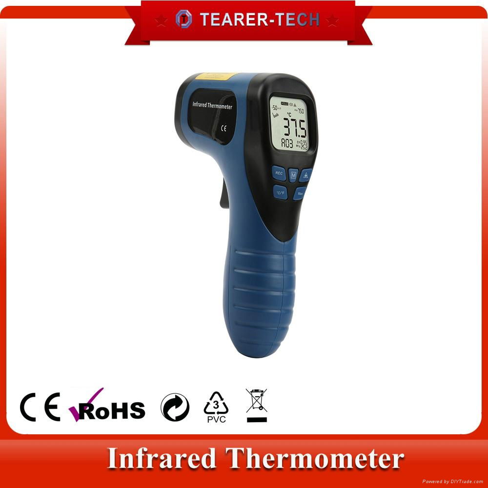 2016 data logging Digital Infrared Temperature Temp Gun Thermometer Non-Contact 