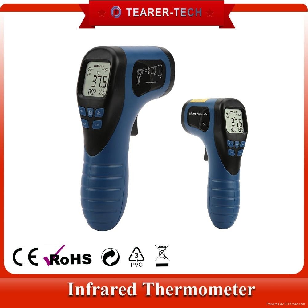 2016 data logging Digital Infrared Temperature Temp Gun Thermometer Non-Contact  4