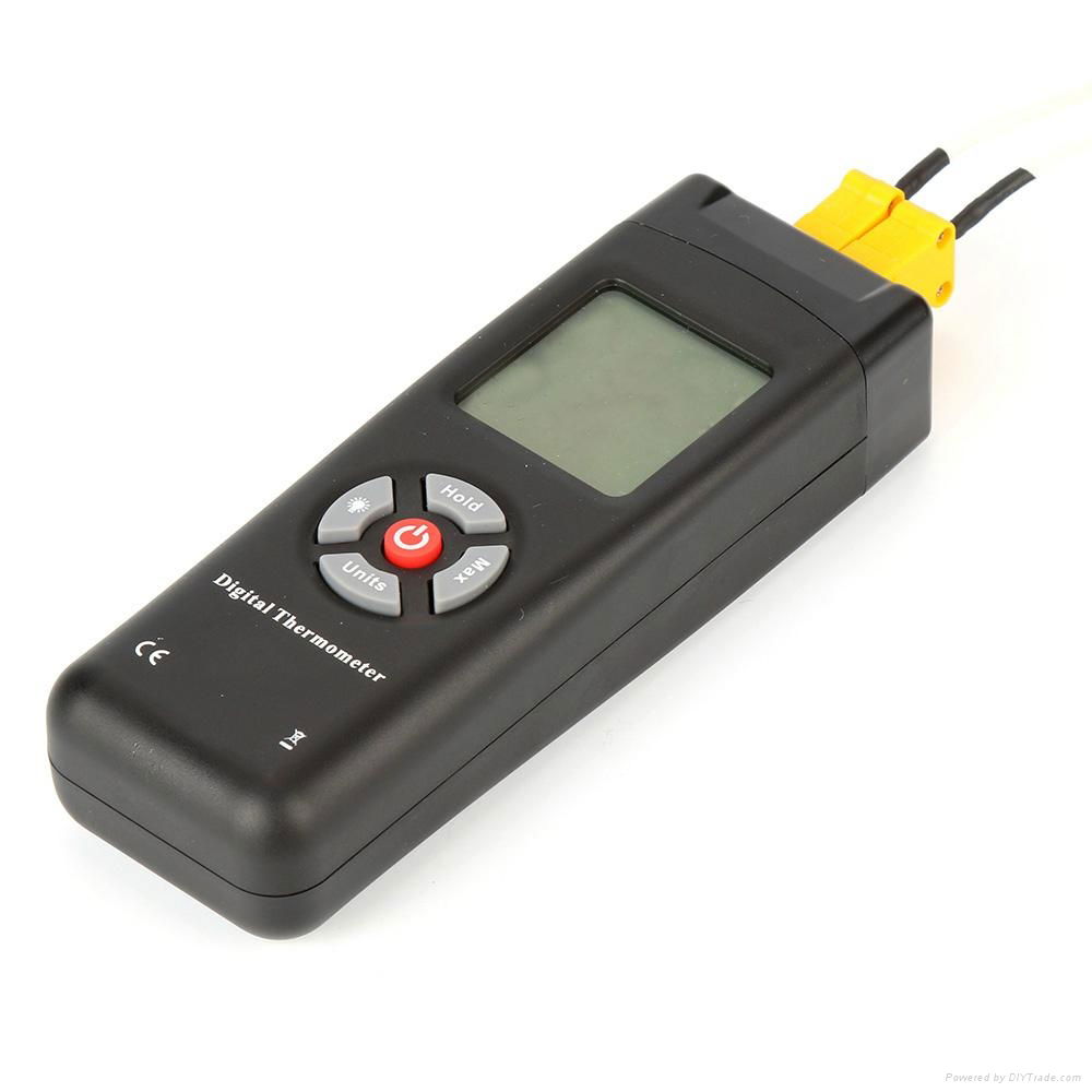 2016 Digital LCD K Type Thermometer Temperature sensor Thermocouple Probe detect 3