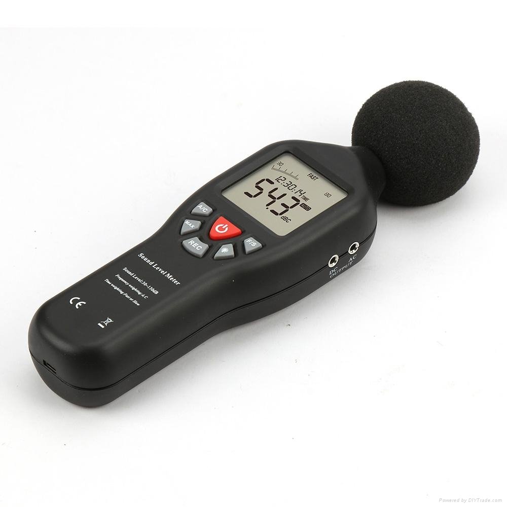 TL-200 Digital Sound Level Meter calibrator monitor datalogger 5