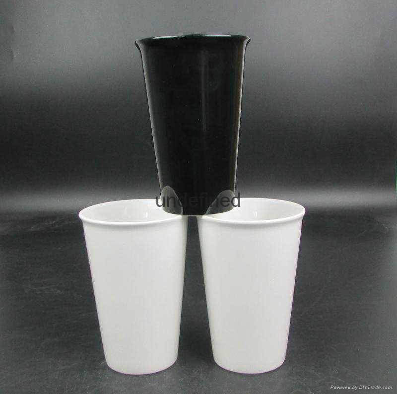 Starbar Coffee Lock-Lock Ceramics Travel Mug with Silicone Lid 4