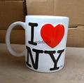 Promotional Creative Ceramics Mug with I Love