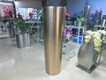 Stainless Steel 1.2mm Ornamental Flower Pot With Mirror Finishing 2