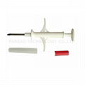 ISO11784/785 implanted RFID animal microchip syringe 1.4*8 mm 1