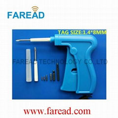 RFID replacement needle with 1.4*8 mm microchip for animal tracking 