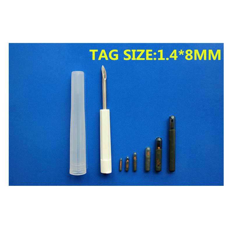 RFID replacement needle with 1.4*8 mm microchip for animal tracking  4