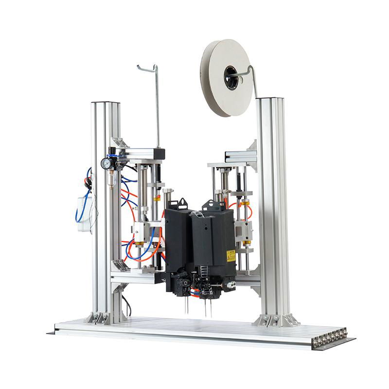 雙頭自動綁卡機 膠釘機 固定產品紙卡用 4