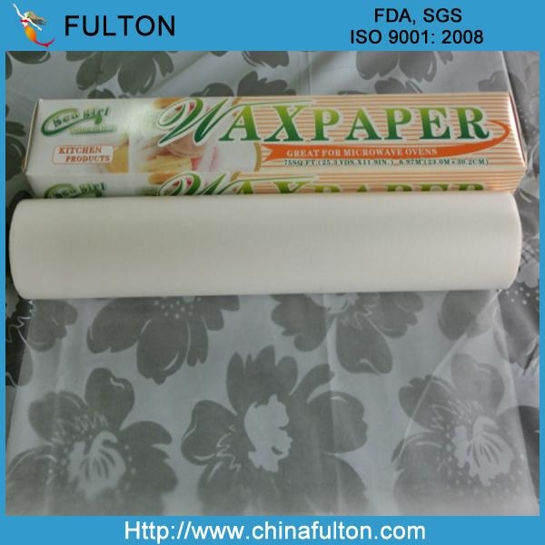 food grade wrapping wax paper fulton (China Manufacturer) Packaging