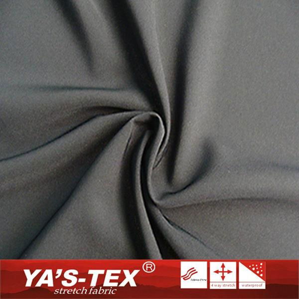 2016 Hot Selling High Elastic Soft Solid Dyed Polyester Spandex Fabric 