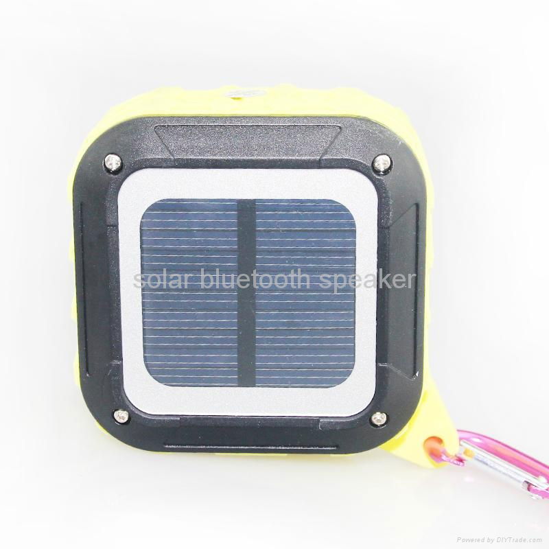 portable speaker mini waterproof solar bluetooth speaker 4