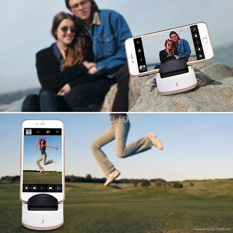  selfie electronics mini tripod auto face detection selfie robot 5