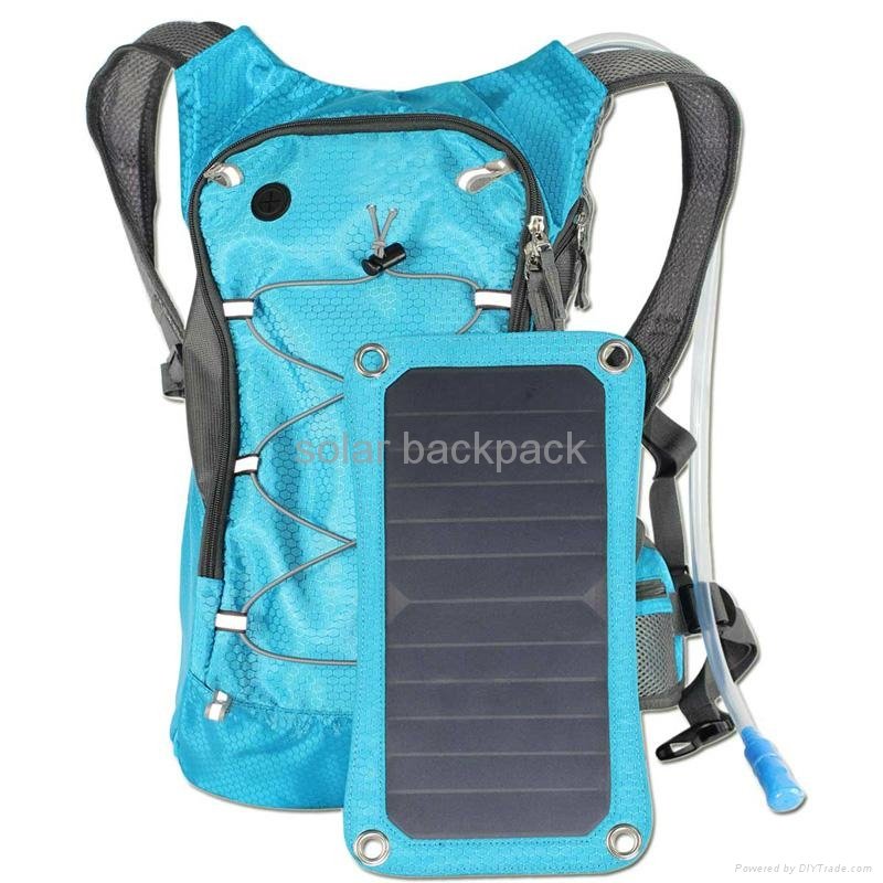 wholesale backpack bag new design solar panel backpack 2