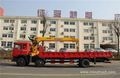 Dongfeng 6x2 truck mounted crane 12tons truck with crane china manufacturers 3