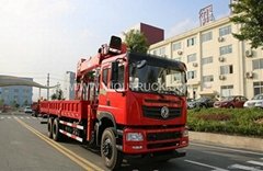 Dongfeng 6X4 truck mounted crane with best price for sale china supplier