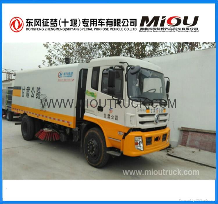 Cheap price floor street sweeper truck with good quality 4