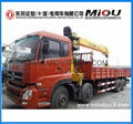 Top Selling Dongfeng 8x4 mobile crane truck 2