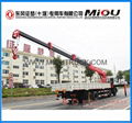 Top Selling Dongfeng 8x4 mobile crane truck 5