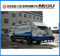 hot sale 4x2 Drive Wheel waste management garbage truck 3