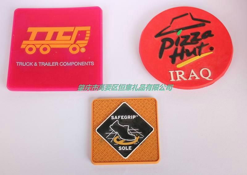 Figure DIY professional custom coasters durable high temperature resistant skid 