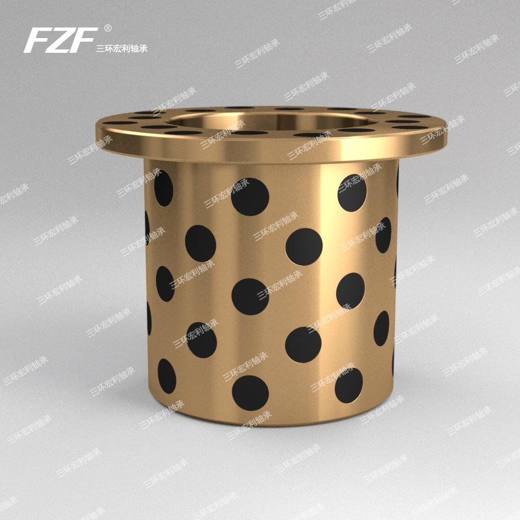 FZF05銅合金鑲嵌自潤滑軸承 3