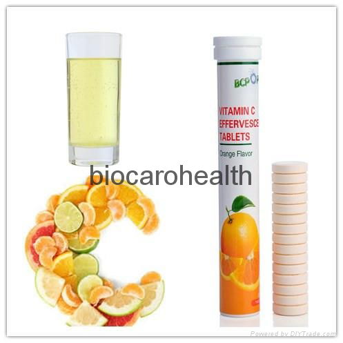 GMP Certified OEM Vitamin C Effervescent Tablet Manufacturer 2