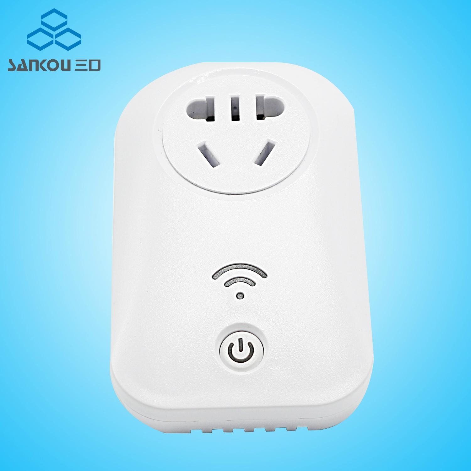 CN Socket Remote 10A Smart Plug Power Outlet Switch Wall Remote Socketes