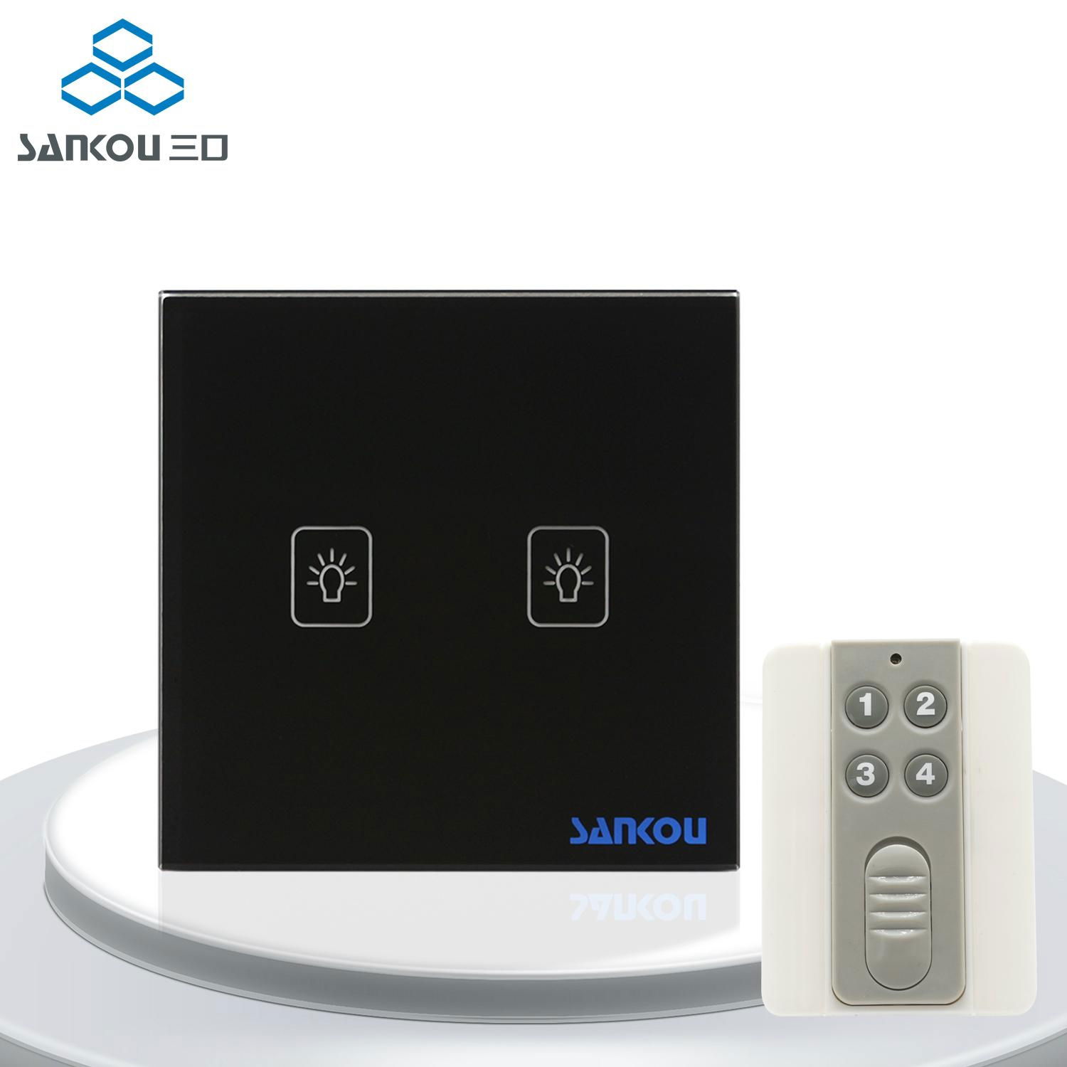 Light Switch Remote Switch Controller UK Standard 2Gang Remote Switches