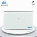 Dimmer Switch US AU Wall Light 1Gang1Way Dimmer Switch with Remote Controller 2