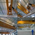 Electric hoist double beam bridge crane