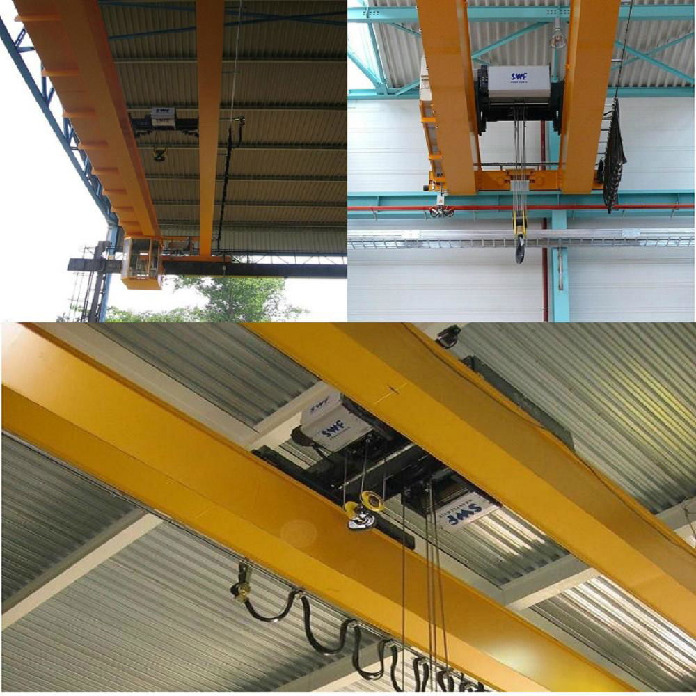 Electric hoist double beam bridge crane 2