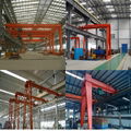 Electric hoist semi gantry crane