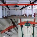 LX model electric single-girder suspension crane sell like hot cakes 2